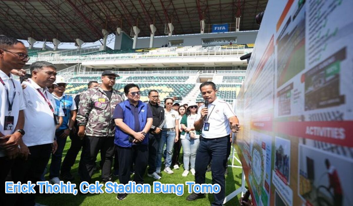 Stadion Gelora Bung Tomo dan Fasilitasnya Terbaik di FIFA, Ini Kata Erick Thohir!