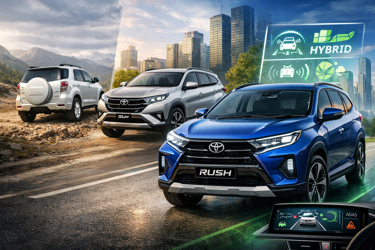 Toyota Rush Siap Naik Kelas, Ini Jejak Perubahannya Sejak Generasi Pertama hingga 2026