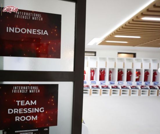 Wow! Ternyata Beginilah Ruang Ganti Timnas U 23 Indonesia