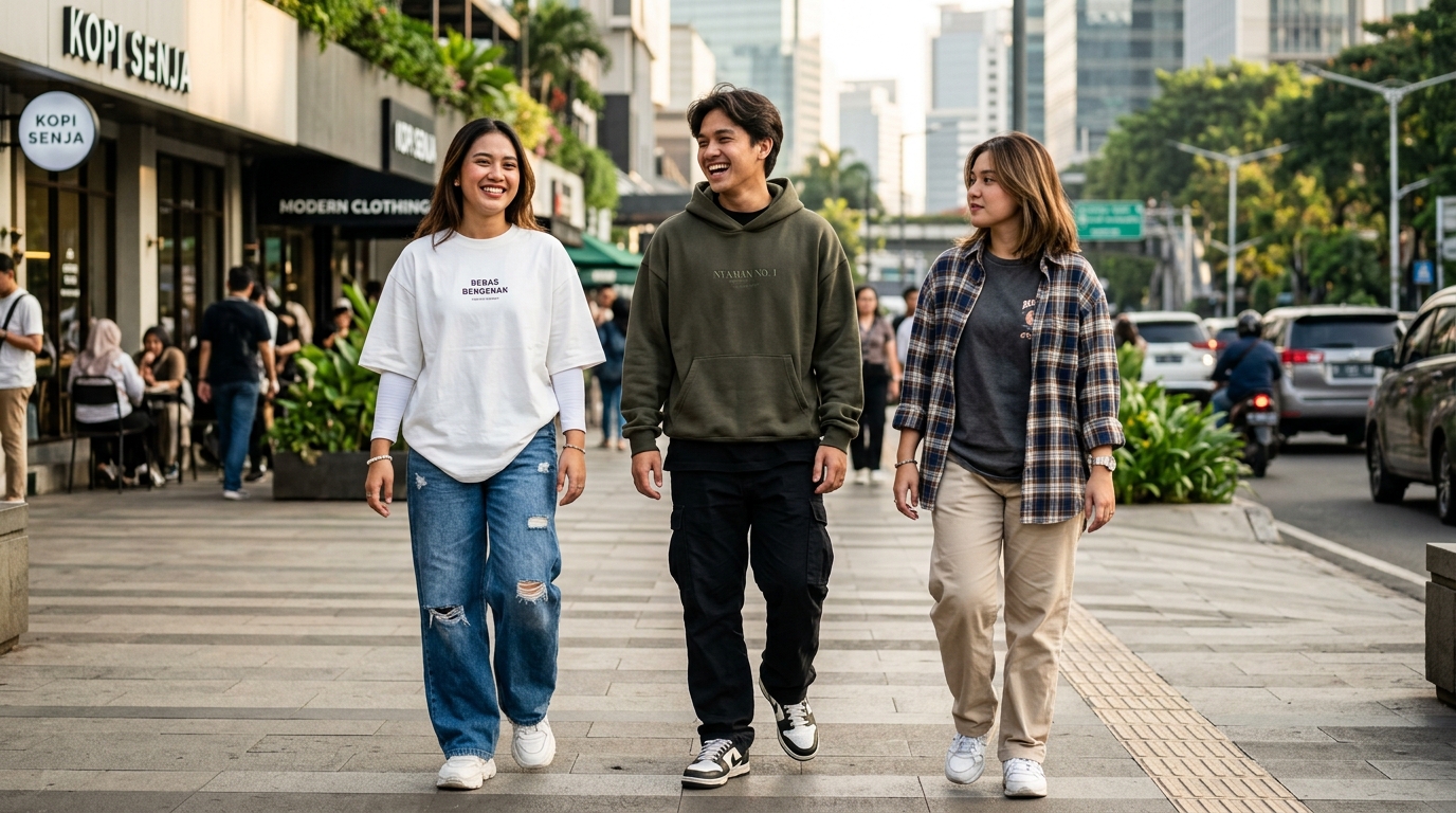 Bebas Bergerak dan Tetap Modis: Pesona Tren Baju Oversize yang Tak Pernah Pudar