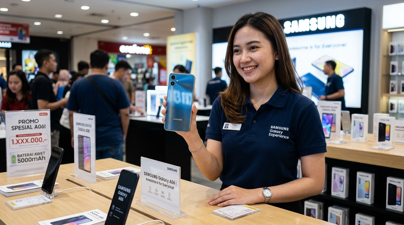 Mengupas Tuntas Spesifikasi Dan Harga Samsung Galaxy A06 Di Pasaran Ponsel Indonesia.
