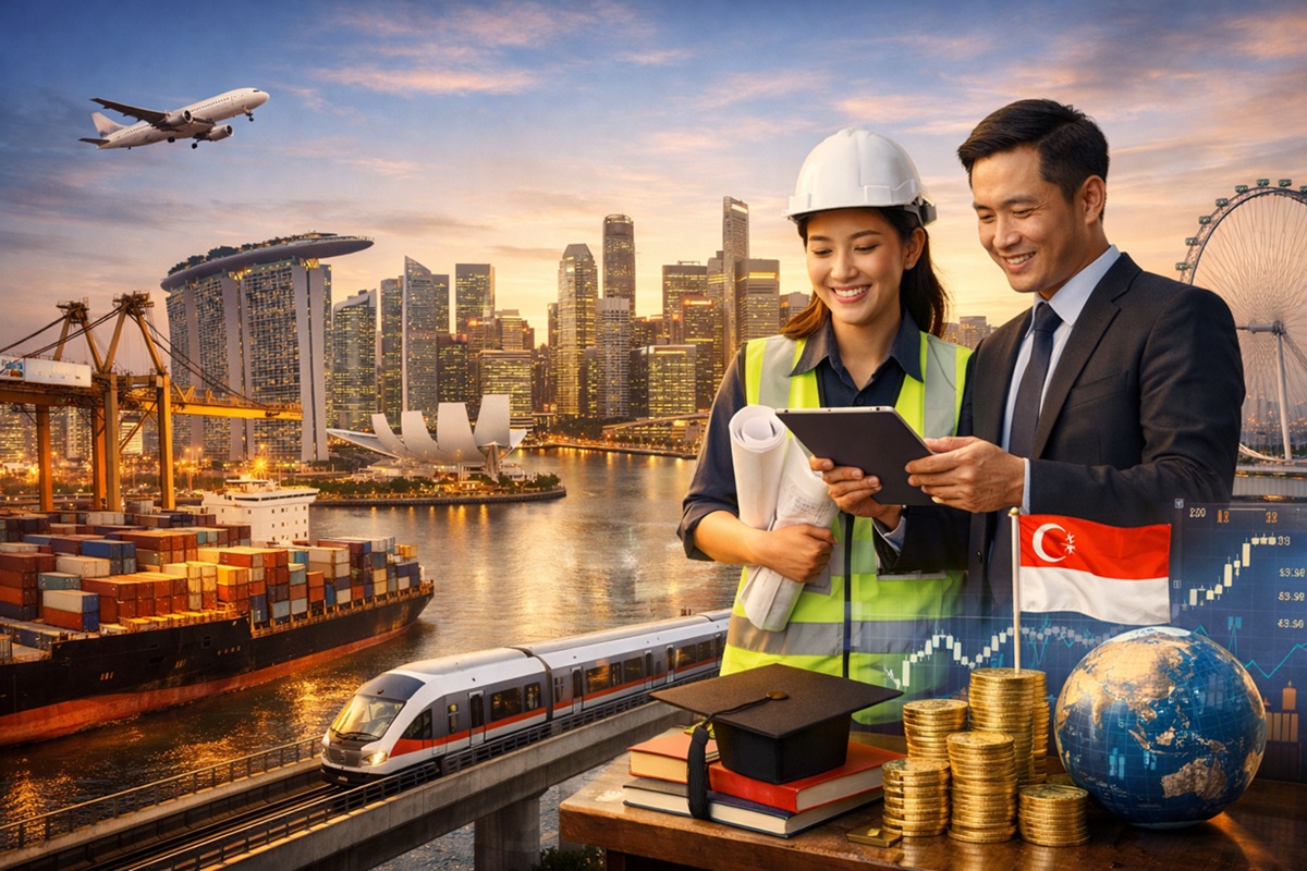 Singapura Raih PDB Per Kapita Tertinggi Dunia Lewat Strategi Ekonomi Terarah