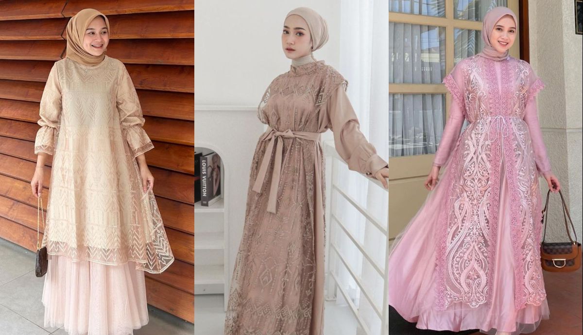 Pleats Dress untuk Kondangan Hijab: Tampilan Kece dengan Sentuhan Brokat!