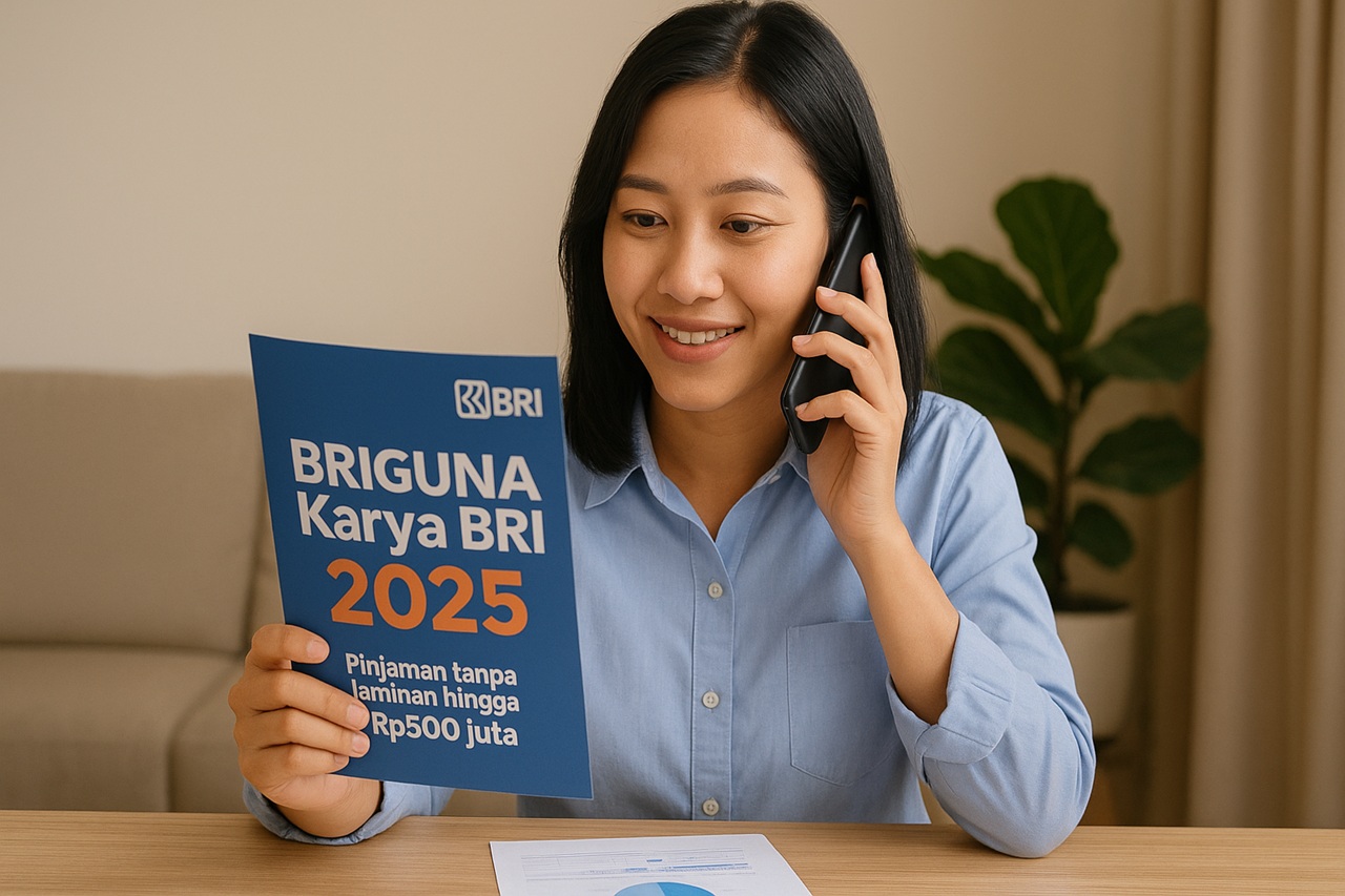 BRIGUNA Karya BRI 2025, Kredit Fleksibel dengan Syarat Mudah untuk ASN, TNI, dan Karyawan Swasta