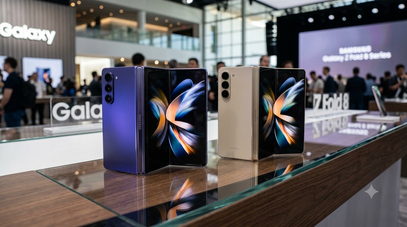 Bosan Hitam? Galaxy Z Fold 8 & Fold 8 Ultra Siap Dobrak Pasar dengan Warna Estetik!