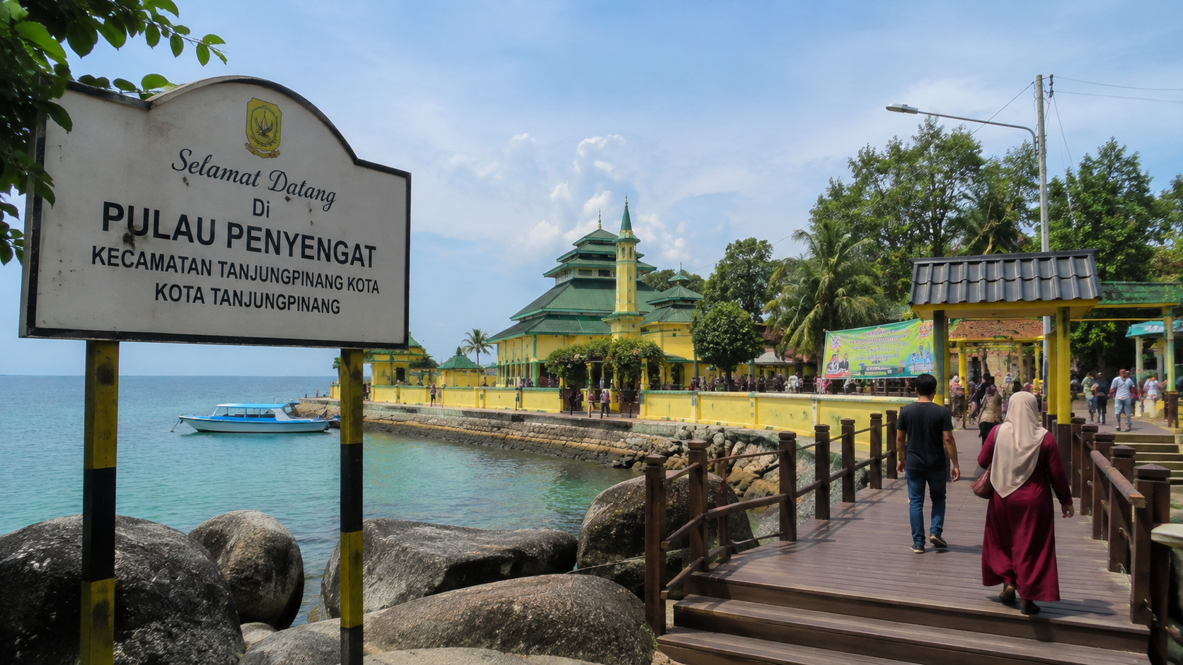 Paket Wisata 4 Hari 3 Malam Dongkrak Popularitas Pulau Penyengat