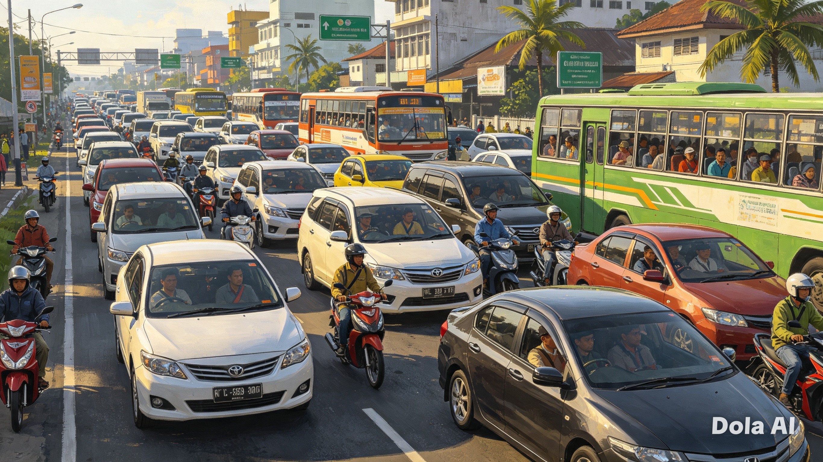  LRT dan Perbaikan Jalan, Langkah Nyata Kurangi Kemacetan di Sumsel