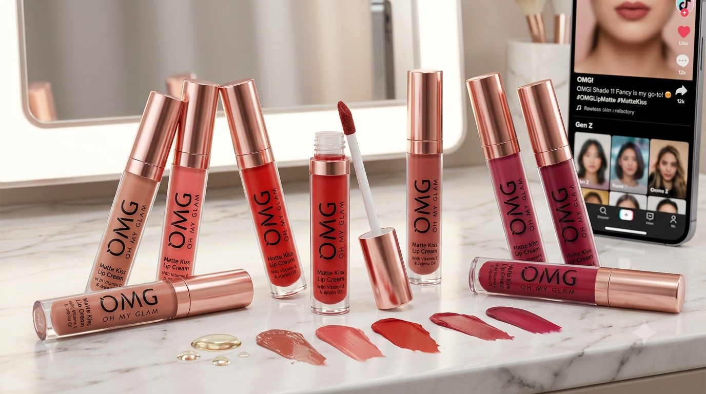 Bibir Cetar Tanpa Bikin Kantong Jebol: OMG Lip Matte Jadi Senter Perhatian Kaum Hawa!