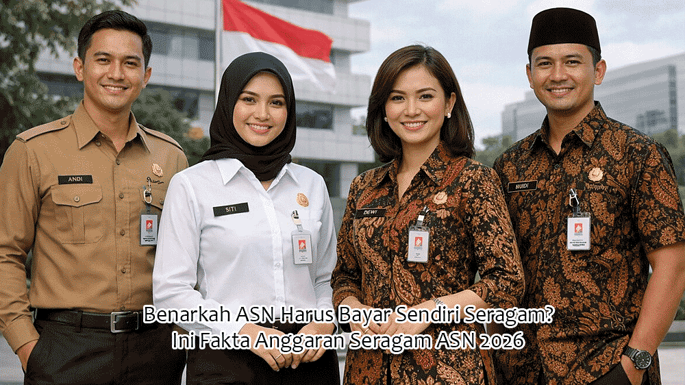 Benarkah ASN Harus Bayar Sendiri Seragam? Ini Fakta Anggaran Seragam ASN 2026 yang Wajib Kamu Tahu!