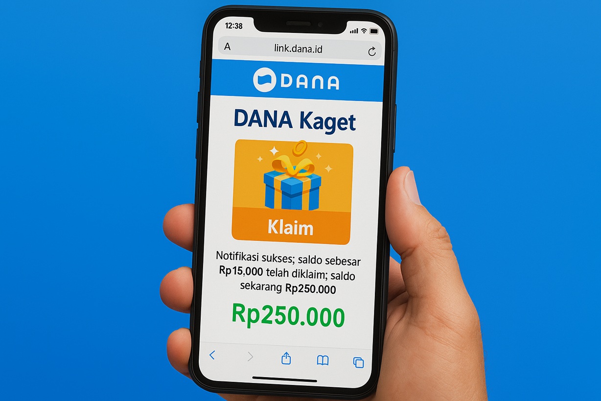 Link DANA Kaget Minggu 14 Desember 2025: Ini Cara Klaim dan Tips Aman