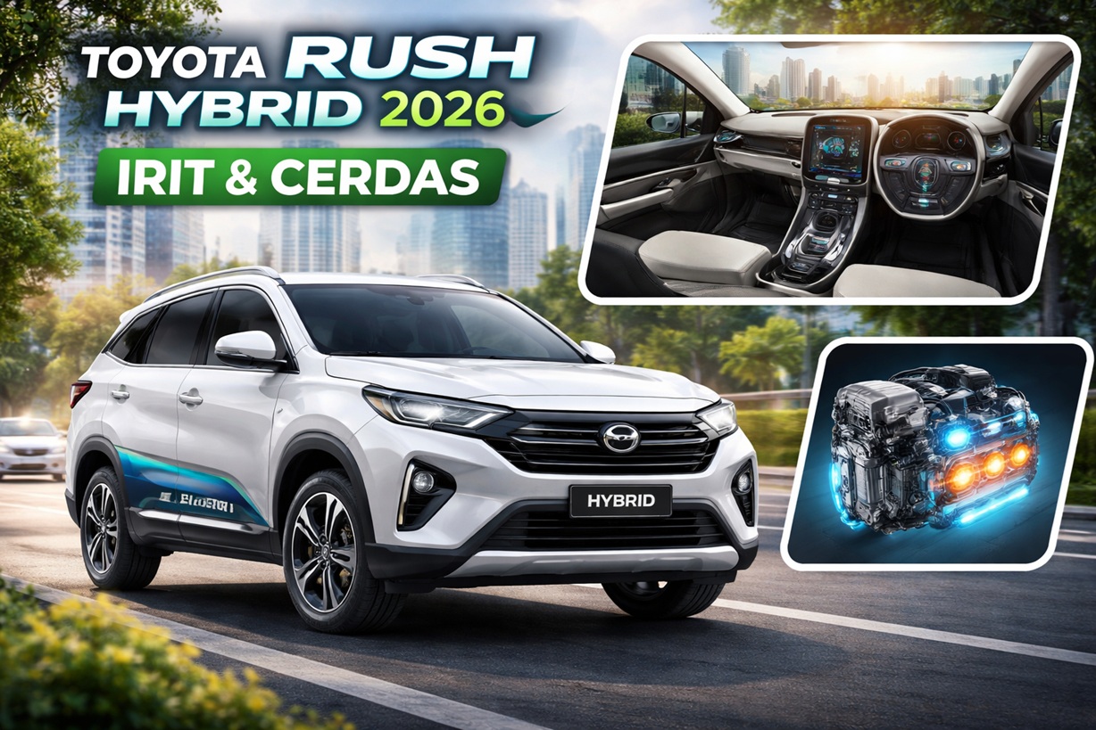 Alasan Toyota Rush Hybrid 2026 Lebih Hemat BBM Dibanding Generasi Sebelumnya