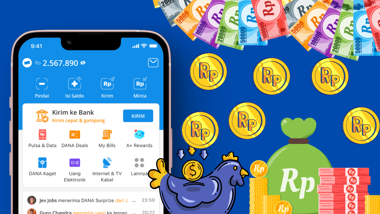 Link DANA Kaget Masuk! Siap-Siap Dapet Saldo Gratis Siang Ini