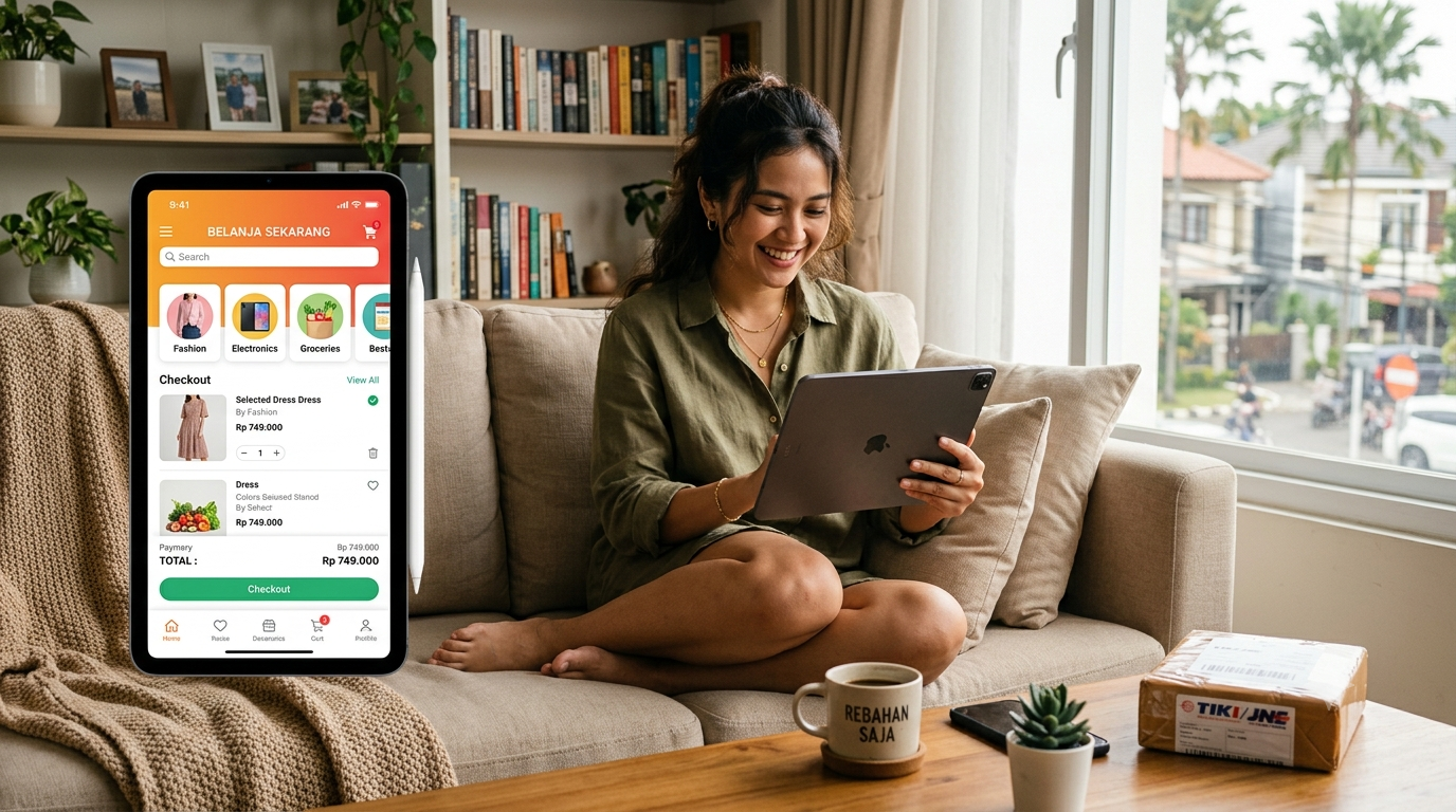 Gaya Belanja Masa Kini: Bebas Antre, Bebas Repot, Cukup Dari Smartphone Anda