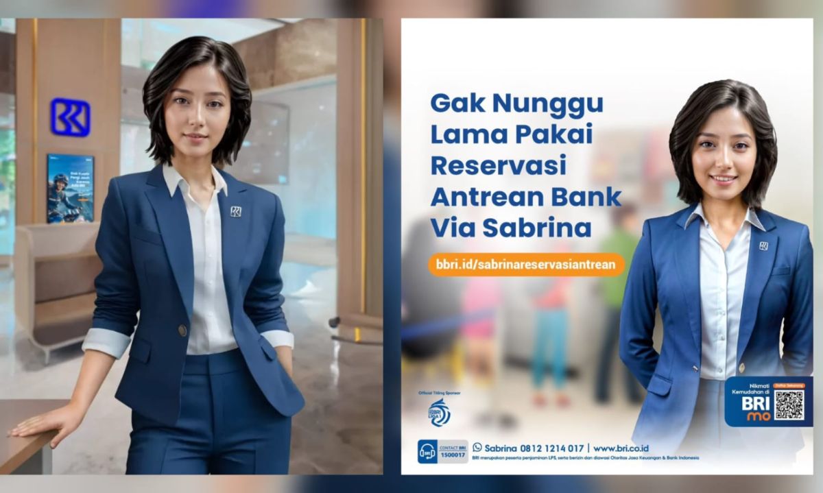 Hemat Waktu dengan Reservasi Antrean Bank BRI lewat Sabrina, Virtual Assistant BRI yang Siap Membantu 24/7!