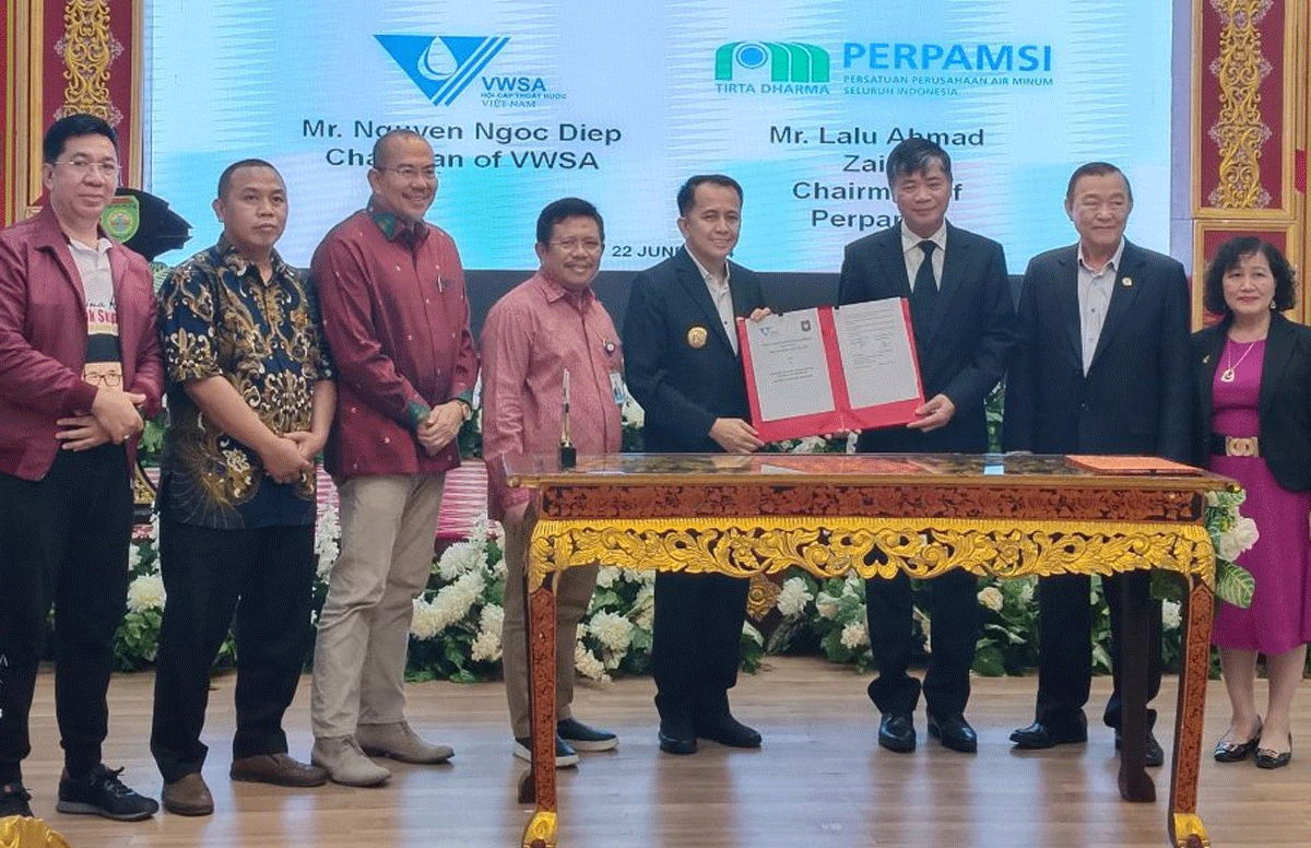 Kolaborasi Strategis Antara Pemerintah Provinsi Sumatera Selatan & Vietnam dalam Pengelolaan Air Bersih