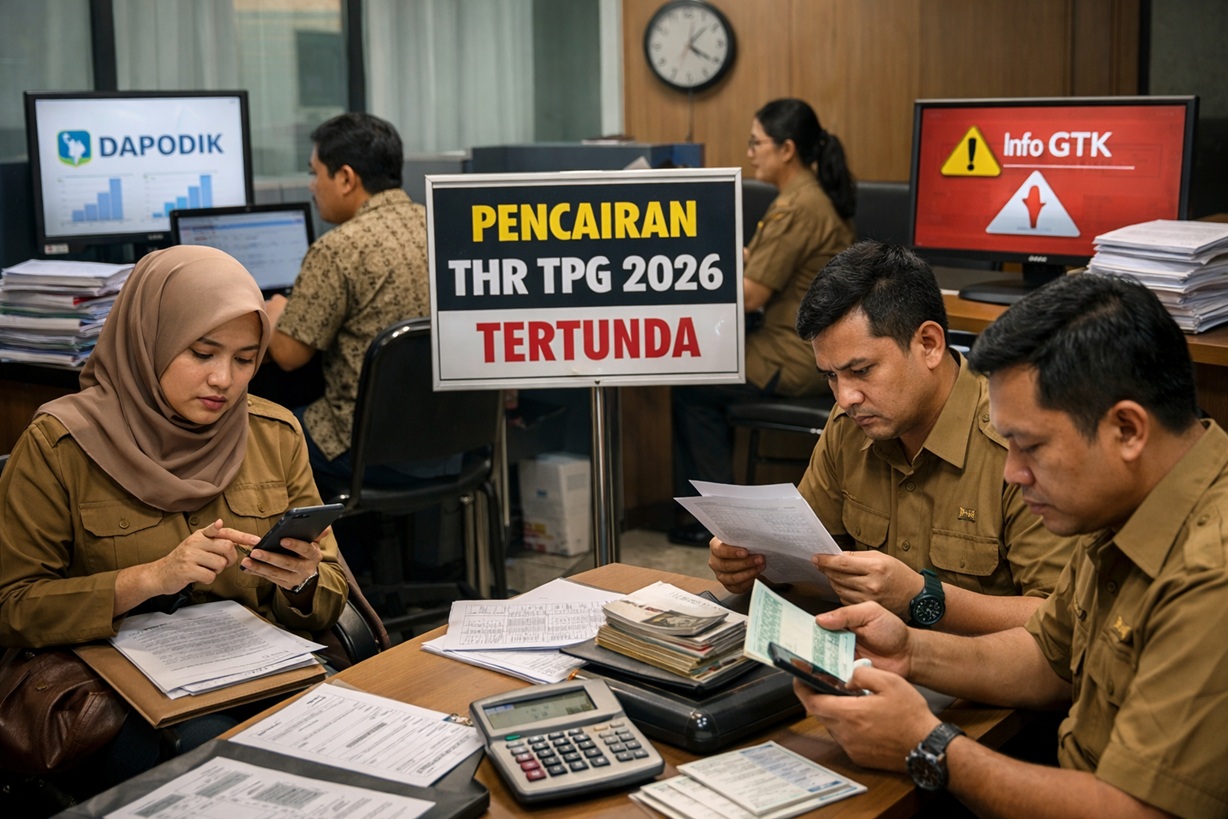 Kenapa Pencairan THR TPG 100 Persen Tertunda? Ini Penyebab dan Cara Mengatasinya