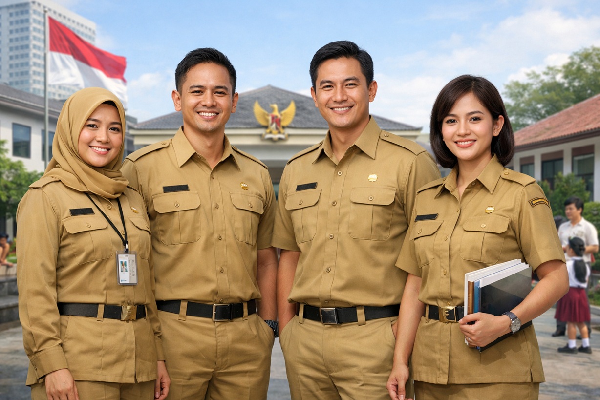 Dari Putih-Hitam ke Khaki ASN: Transformasi Seragam PPPK yang Jarang Dibahas