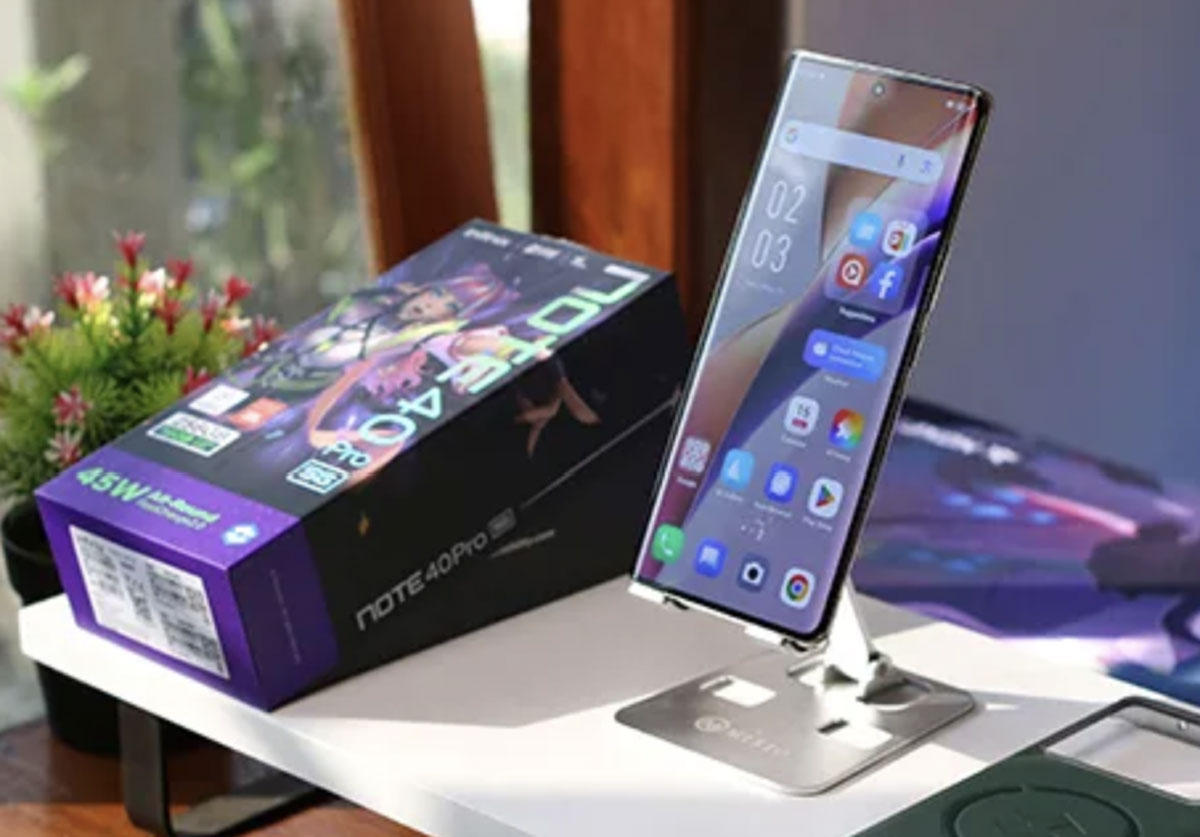 Tak Hanya Teknologi, Tapi Gaya: Layar Lengkung Infinix Note 40 Pro 5G Bikin Betah Menatap Layar