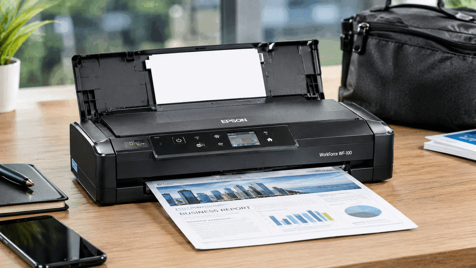 Epson WorkForce WF-100, Printer Portabel dengan Baterai dan Wi-Fi untuk Pekerja Mobile