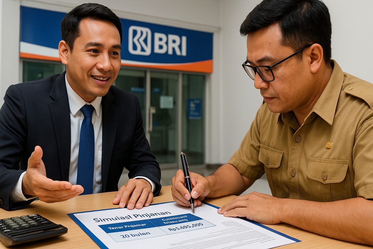 Simulasi Pinjaman Non KUR BRI Rp100 Juta Tenor 3 Tahun, Cicilan Hampir Rp4 Juta per Bulan
