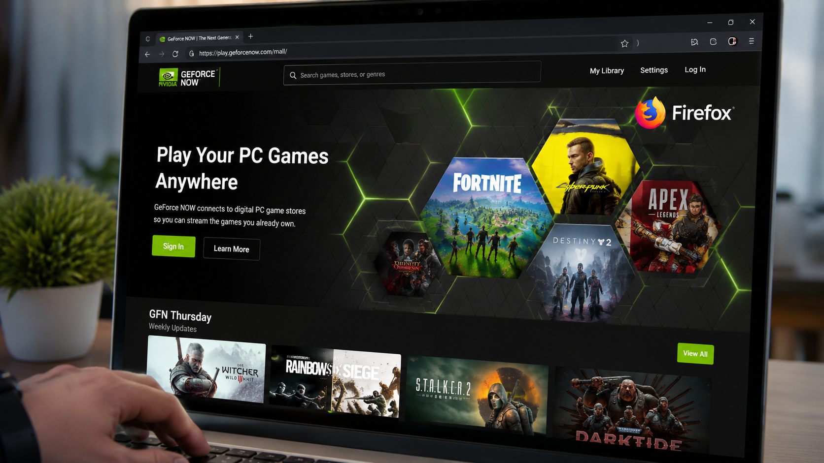 GeForce NOW Kini Bisa Diakses Lewat Firefox, Gamers Makin Fleksibel