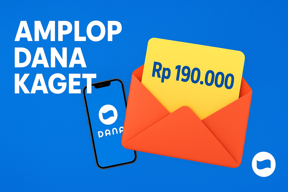 Malam Ini! Amplop Dana Kaget Berhadiah hingga Rp190.000 Siap Diklaim