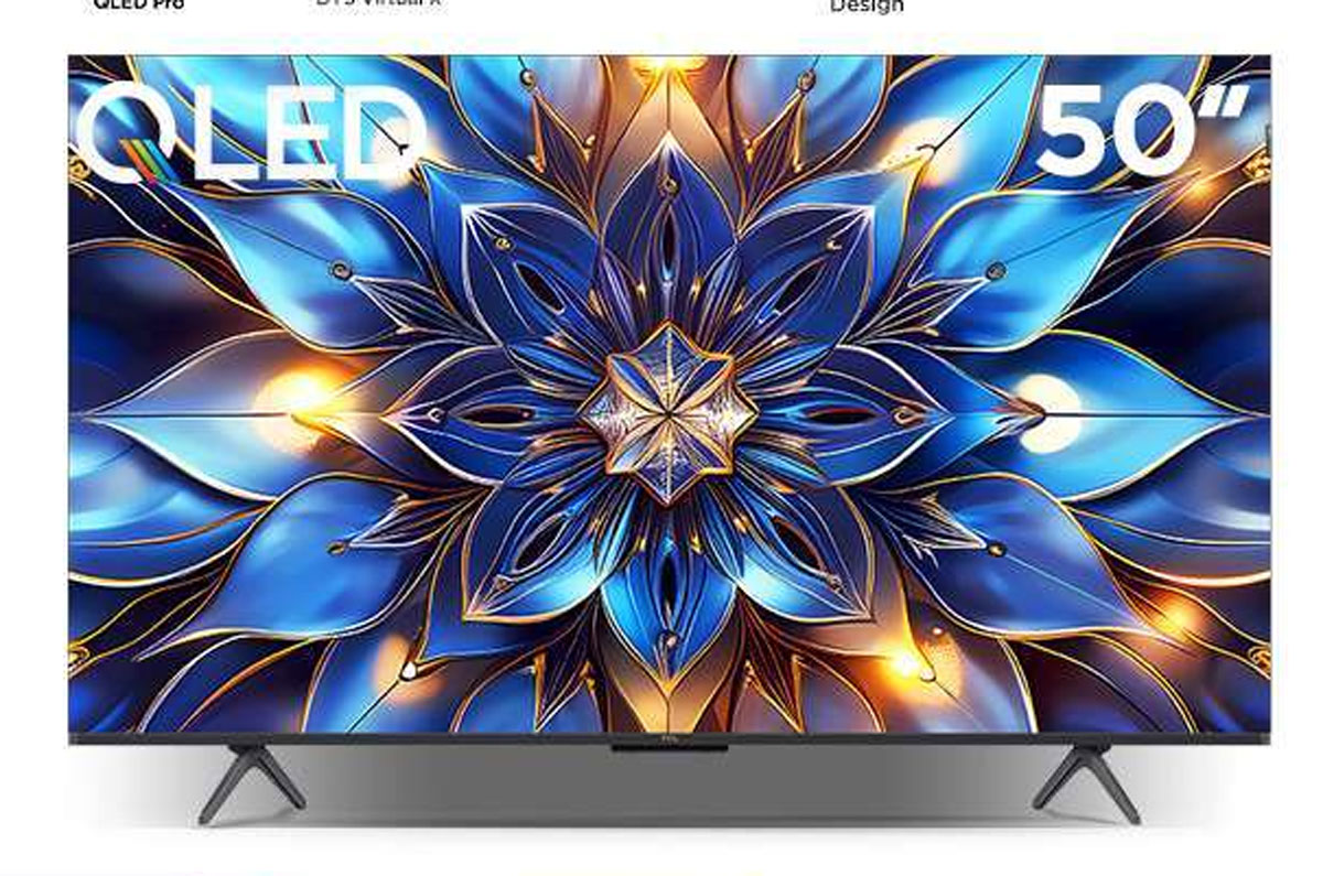 TCL 50 inch 4K QLED Pro Google TV - T-Screen Pro: Menyelami Pengalaman Hiburan Rumah yang Luar Biasa