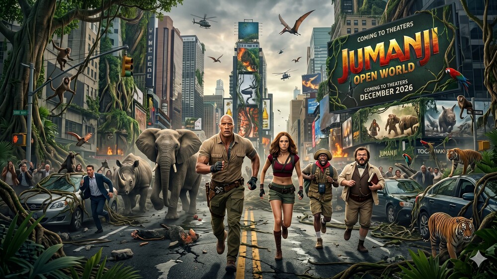 Game Over atau Game On? Jumanji: Open World Siap Invasi Dunia Nyata!