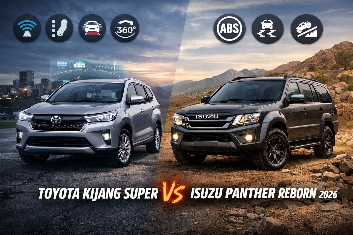 Duel Sengit MPV 2026: Kijang Super Berteknologi Tinggi Tantang Panther Reborn Tangguh