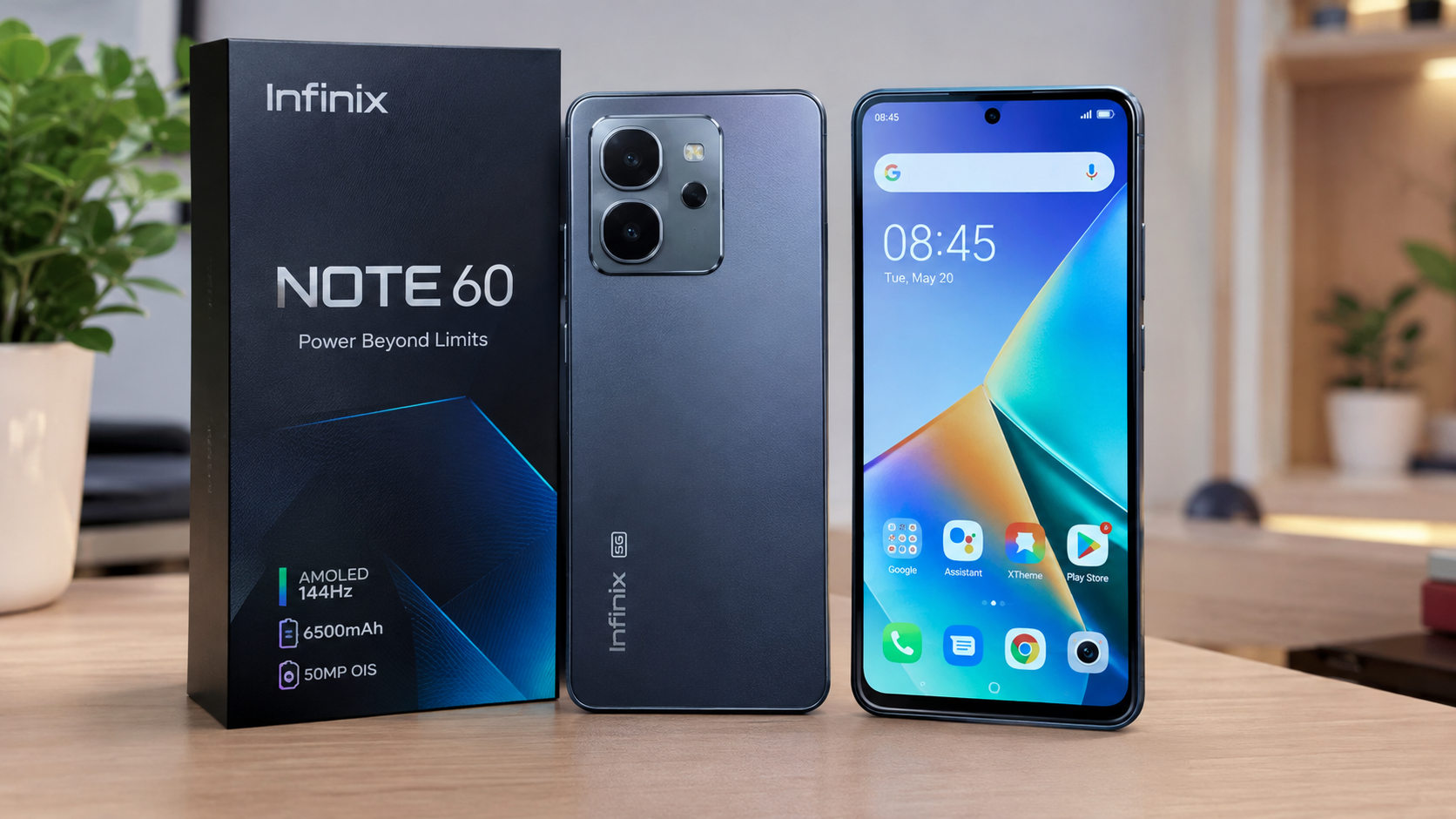 Infinix Note 60 Resmi di Indonesia, Bawa Layar AMOLED 144Hz dan Baterai 6.500 mAh
