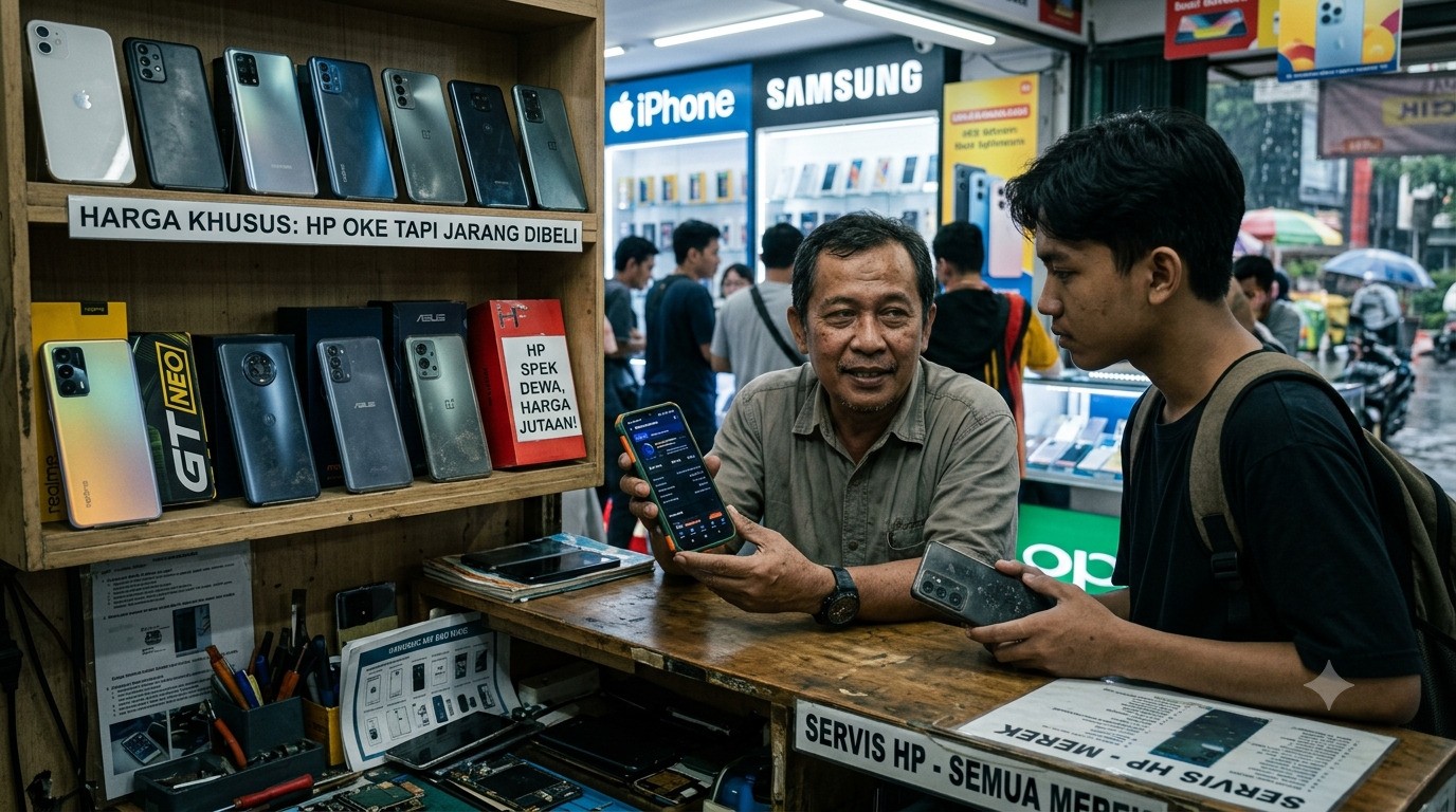 Spek Dewa Tapi Sepi Peminat, 5 HP Ini Bagus Banget Padahal Jarang Dilirik!