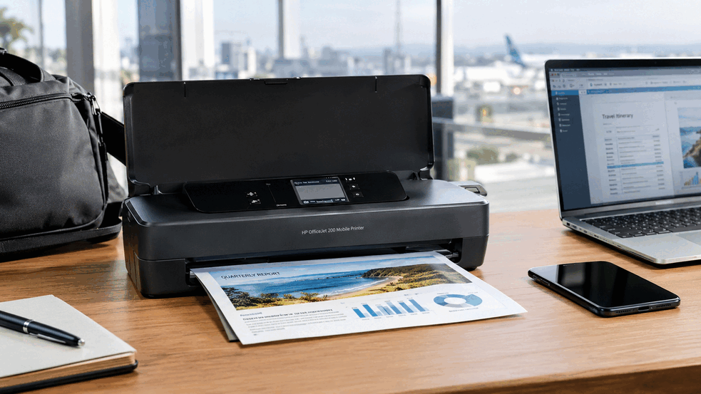 HP OfficeJet 200 Mobile Printer, Solusi Cetak Dokumen Portabel dengan Koneksi Nirkabel