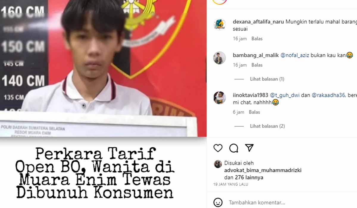 Gegara Tarif Open BO, Wanita di Muara Enim Berakhir Tragis oleh Pelanggan, Netizen: Berenti Main MiChat !