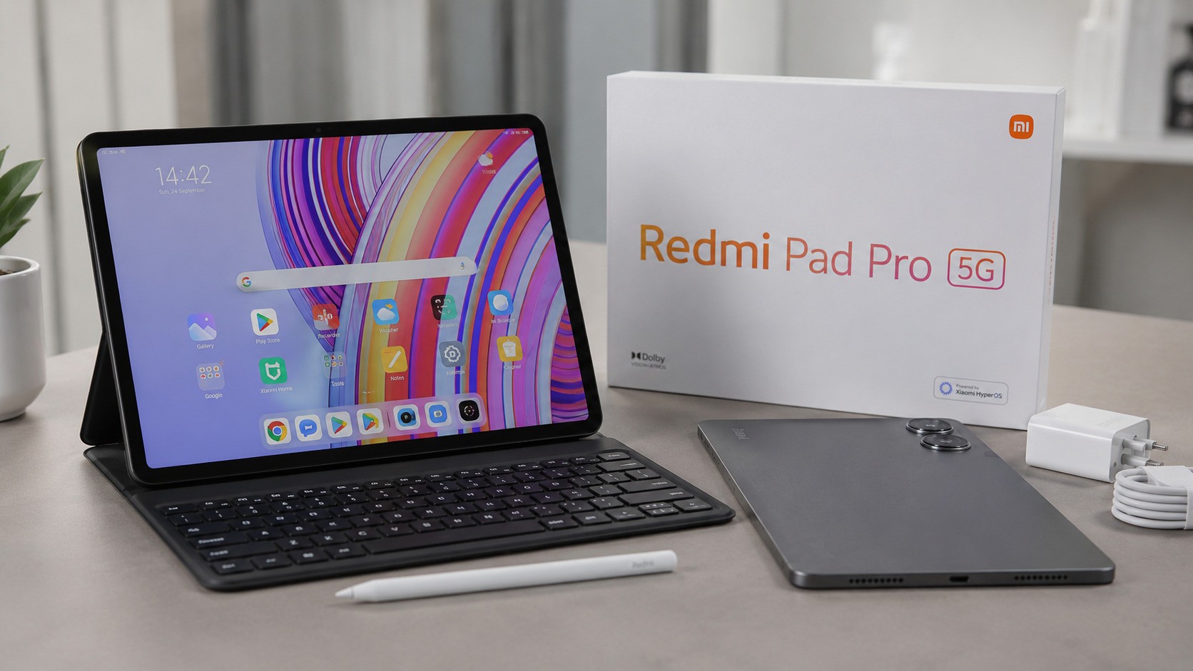 Redmi Pad Pro 5G: Tablet Layar 12,1 Inci dengan Baterai Jumbo 10.000mAh