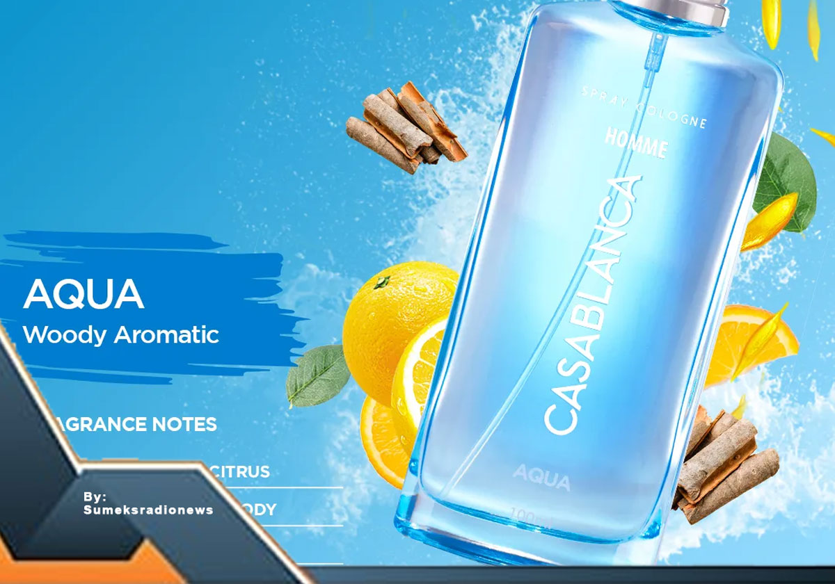 Aroma Kehangatan dan Kesegaran: Parfum Casablanca Homme Aqua Blue Menyapa Anda di Alfamart!