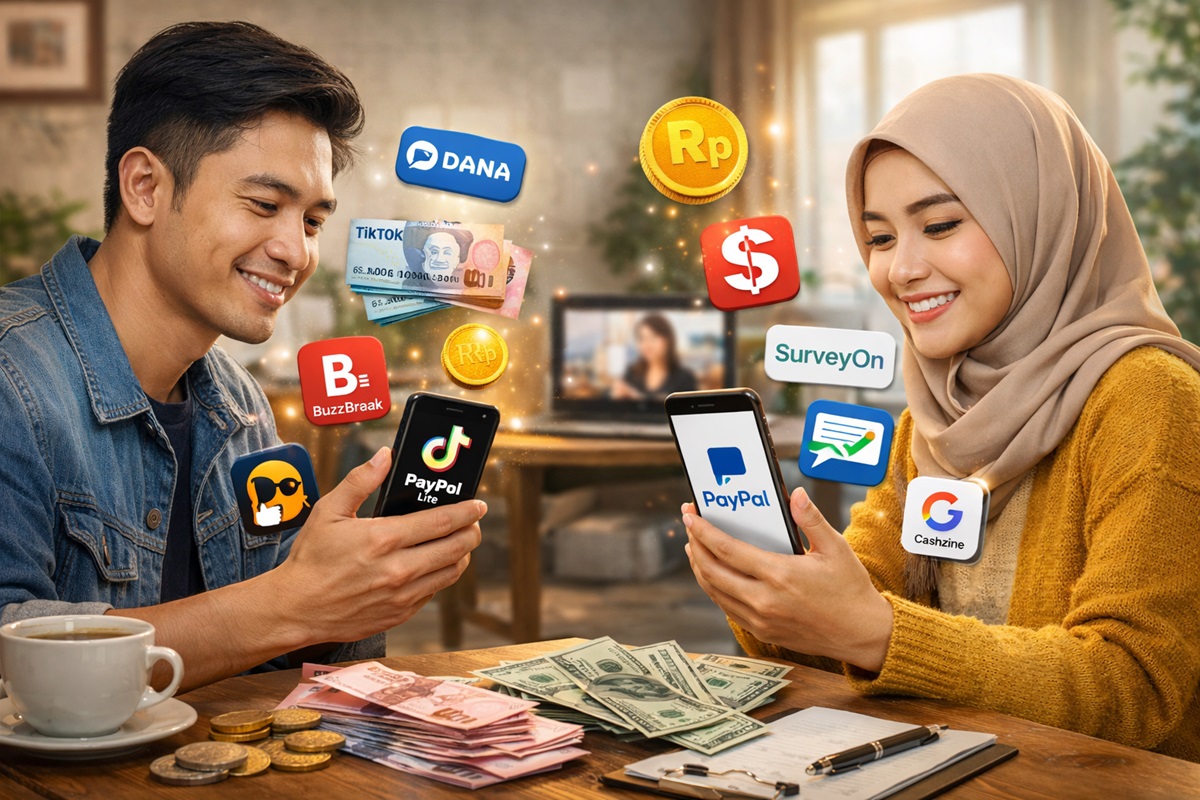 Aplikasi Penghasil Uang Masih Jadi Andalan Warga Indonesia Hingga Akhir 2025