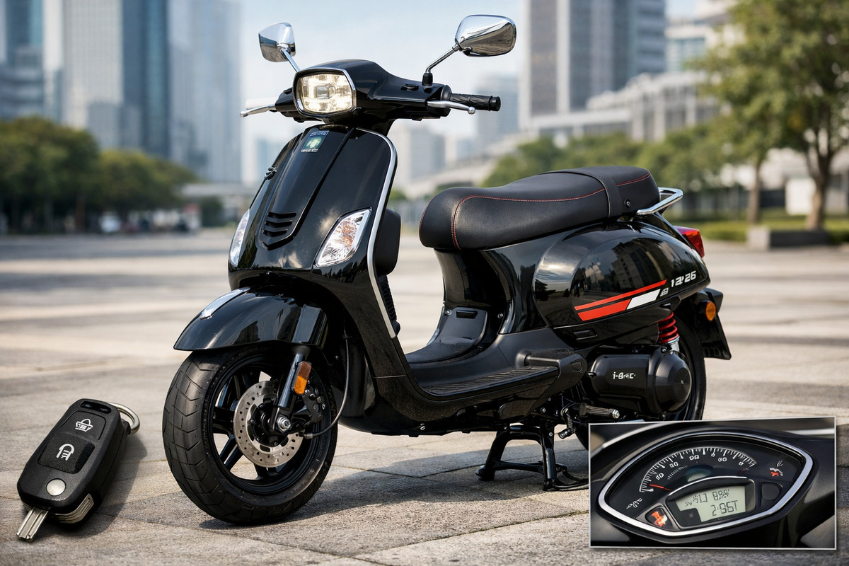 Spesifikasi Lengkap Vespa S125 i-get 2026