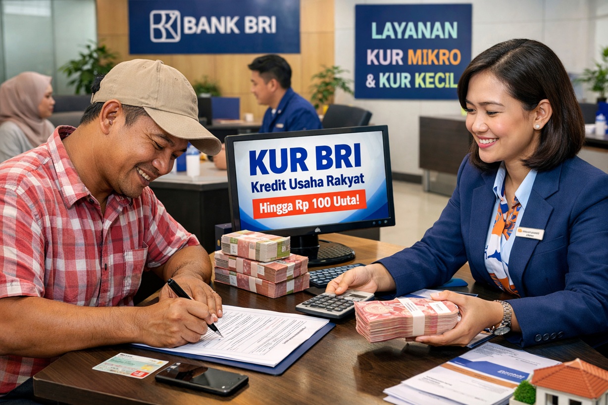 Pinjaman KUR BRI hingga Rp100 Juta Masih Dibuka hingga Akhir 2025, UMKM Bisa Ajukan