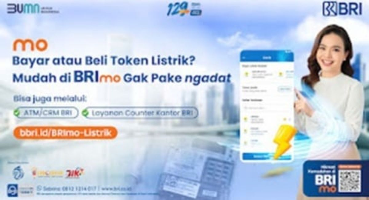 Cara Mudah Beli Token Listrik dengan BRImo, Hemat Waktu dan Praktis