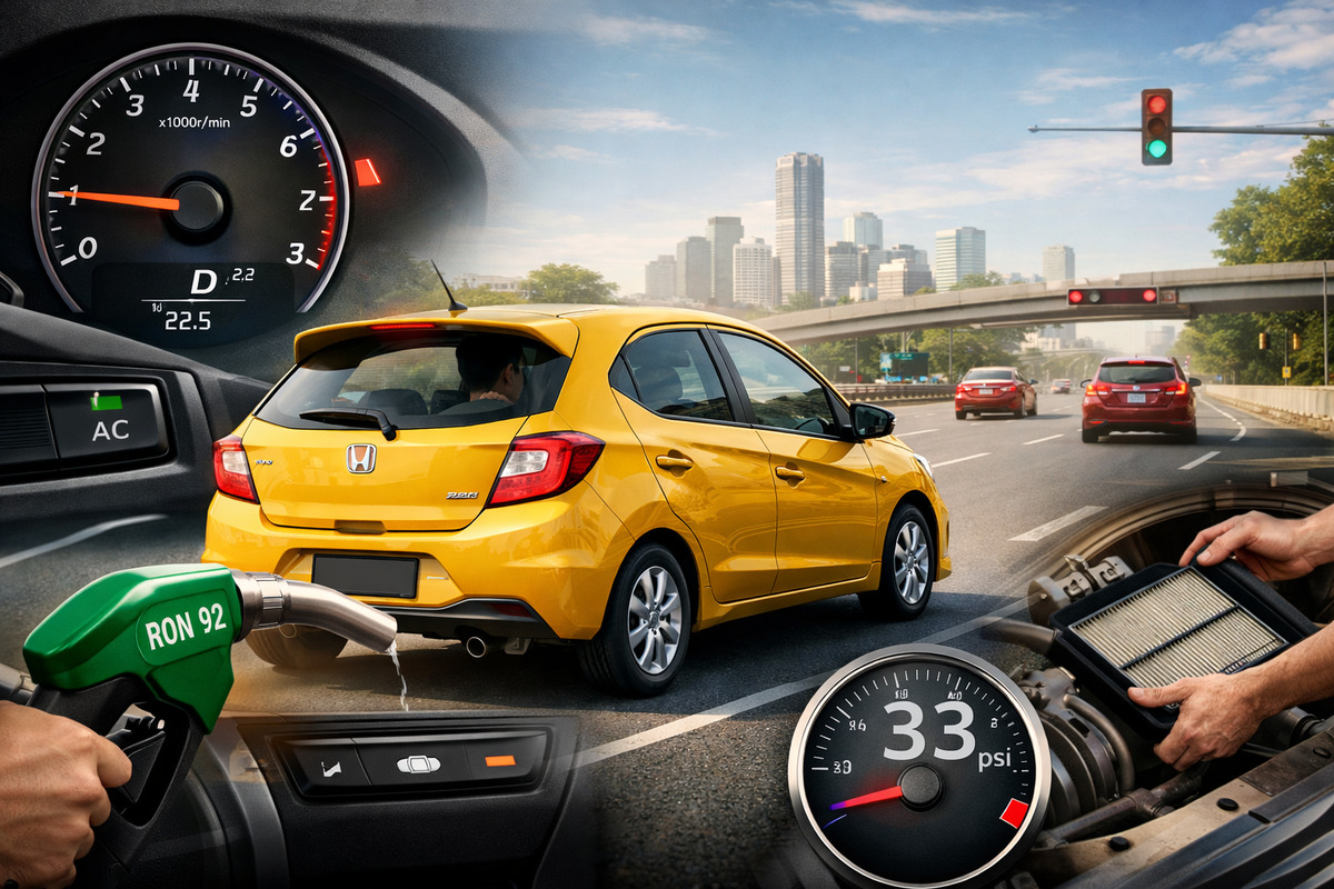 Bikin BBM Lebih Irit, Ini Cara Mengemudi Honda Brio Satya CVT yang Benar