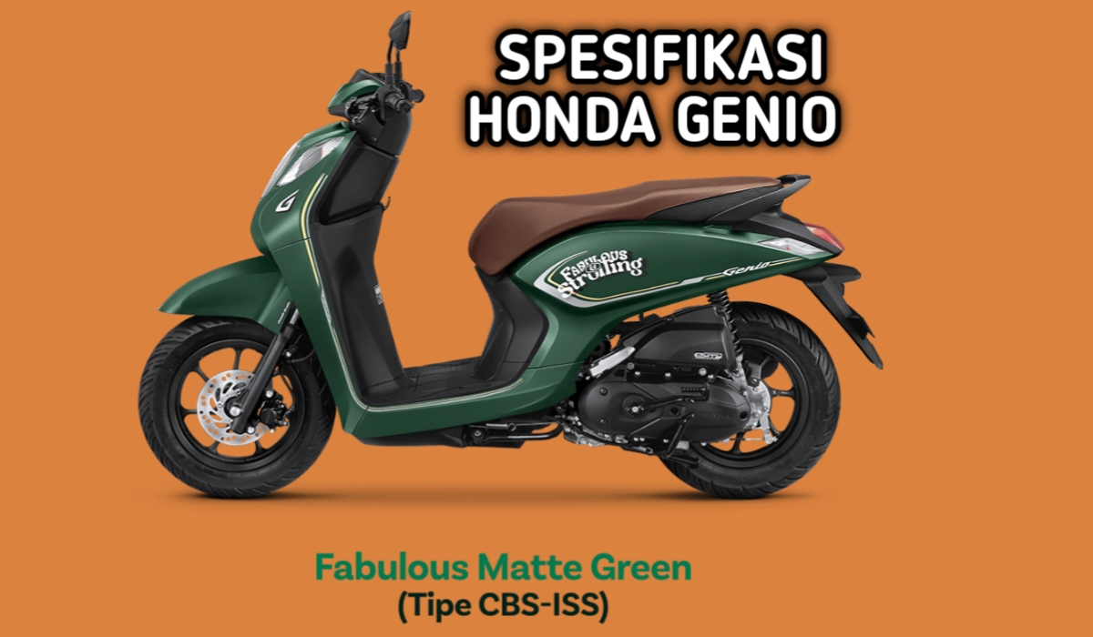 Honda Genio: Skuter Matik Handal dengan Performa Optimal dan Efisiensi Tinggi