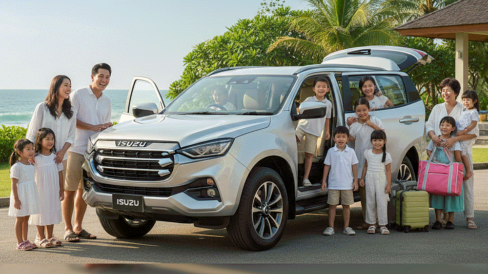 Isuzu 9 Seater Jadi Rebutan! Mobil Lega untuk Keluarga Besar, Tapi Ini Plus Minusnya