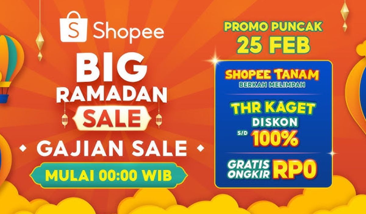 Wow! Shopee Big Ramadan Sale 2025 Resmi Dimulai: Hujan Diskon dan Promo Spesial Selama 35 Hari!