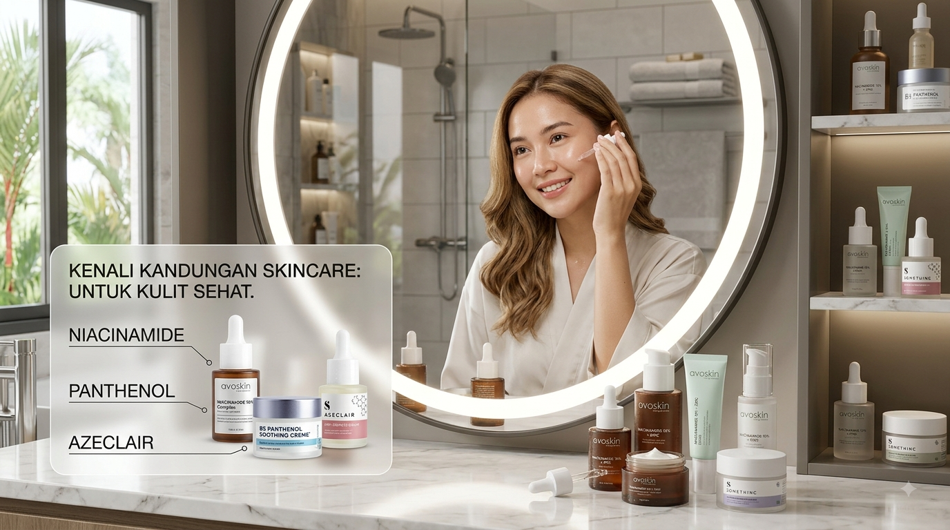 Biar Nggak Salah Beli: Pahami Peran Penting Bahan Aktif Skincare untuk Kesehatan Kulit