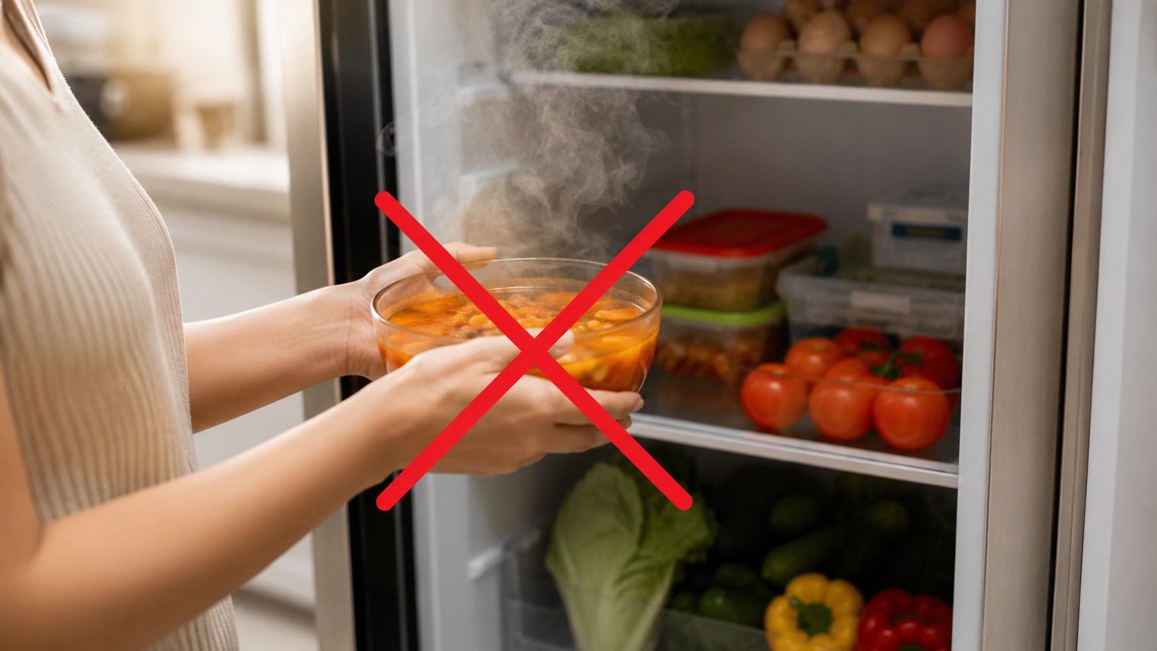 Makanan Panas Langsung Masuk Kulkas? Ternyata Ada Dampaknya