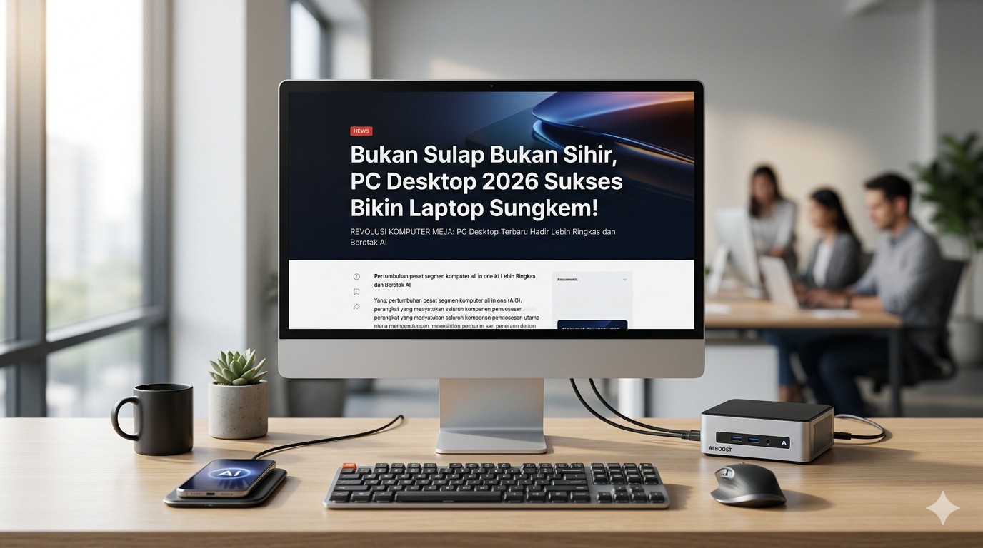 Bukan Sulap Bukan Sihir, PC Desktop 2026 Sukses Bikin Laptop Sungkem!