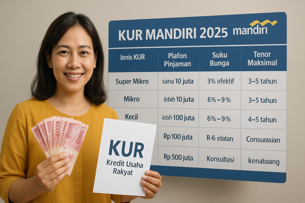 Simulasi KUR Mandiri 2025: Ada Cicilan Rp 860 Ribu Per Bulan untuk Pinjaman Rp 10 Juta