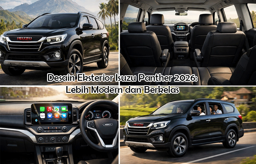 Desain Eksterior Isuzu Panther 2026: Lebih Modern dan Berkelas, Tampilan Lebih Segar dan Kekinian