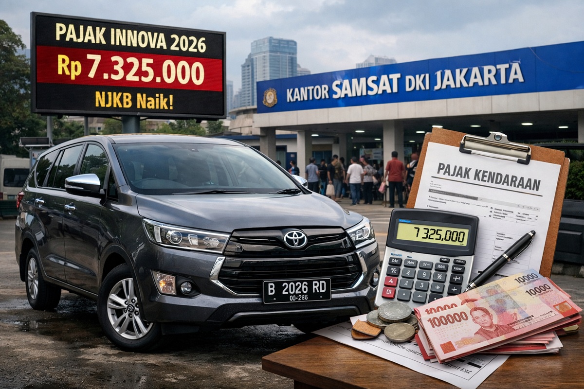Pajak Innova Reborn Diesel 2026 Resmi Naik, Segini Total yang Harus Dibayar di Jakarta