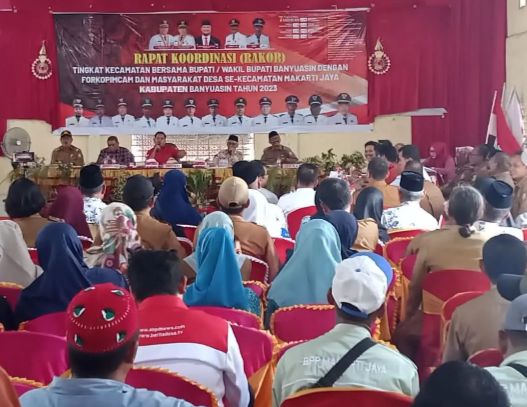Banyuasin Rakorcam ke-19 di Makarti Jaya, Kemitraan Menuju Kemajuan